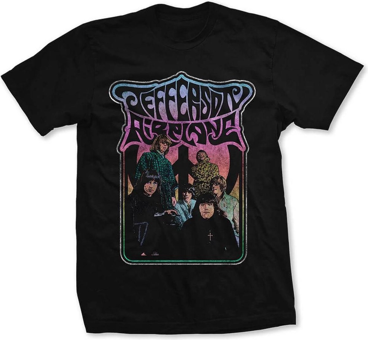 Jefferson Airplane - Band Photo Heren T-shirt - M - Zwart