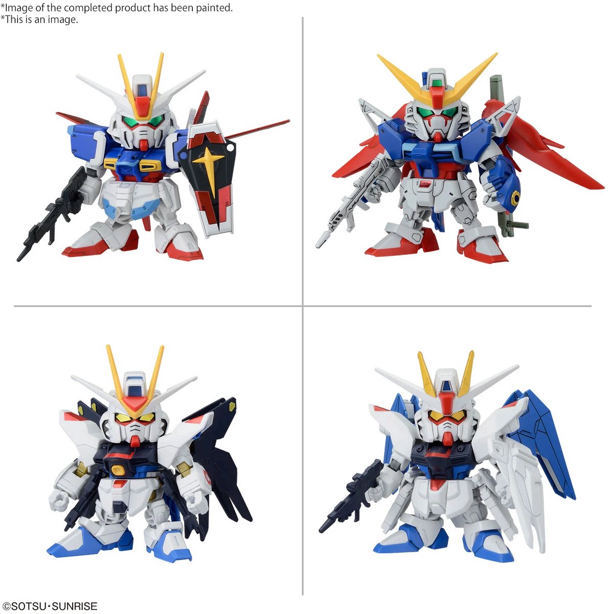 Bandai -Gundam Seed BB Senshi C.E. Battle of destiny set SDCE