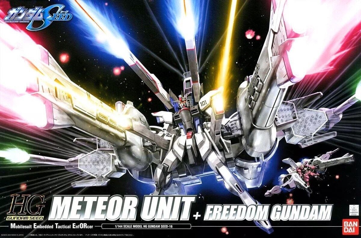 Bandai Hobby Mobile Suit Gundam SEED-Meteor Unit + Freedom Gundam 1/144 HG (Diversen) Nieuw