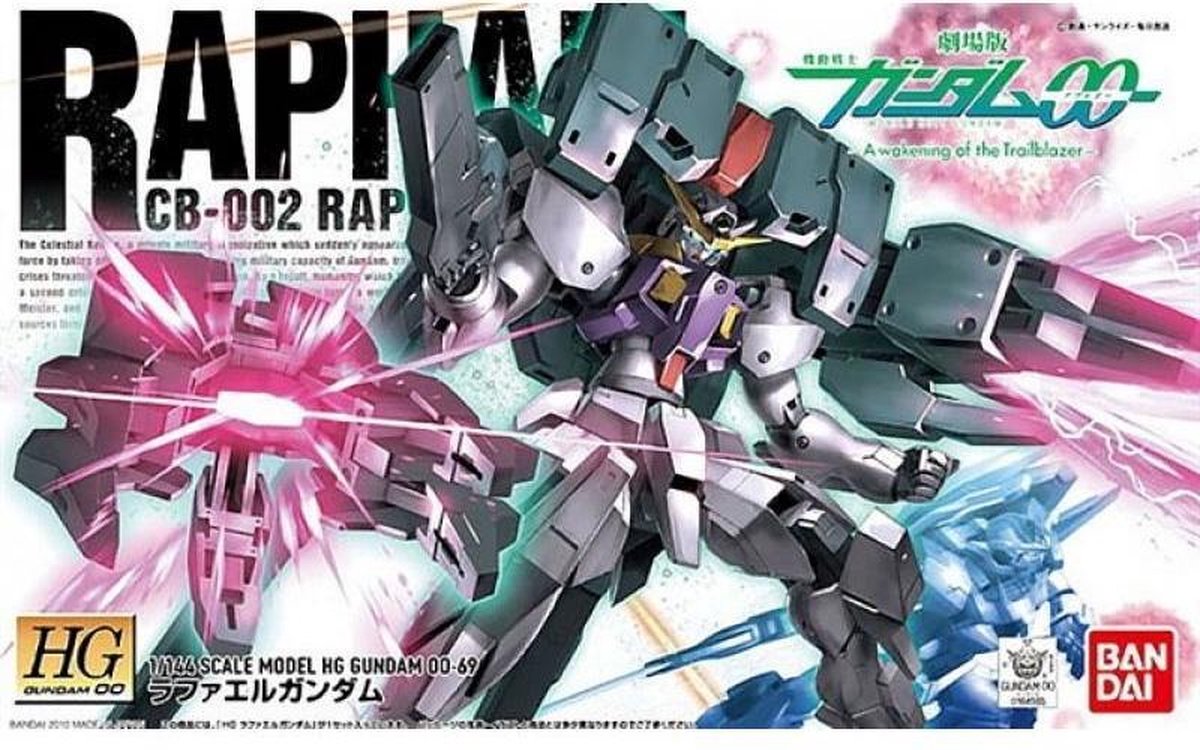 HG00 1/144 CB-002 Raphael Gundam