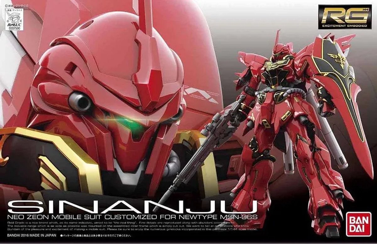 MSN-06S Sinanju RG BANDAI 61619