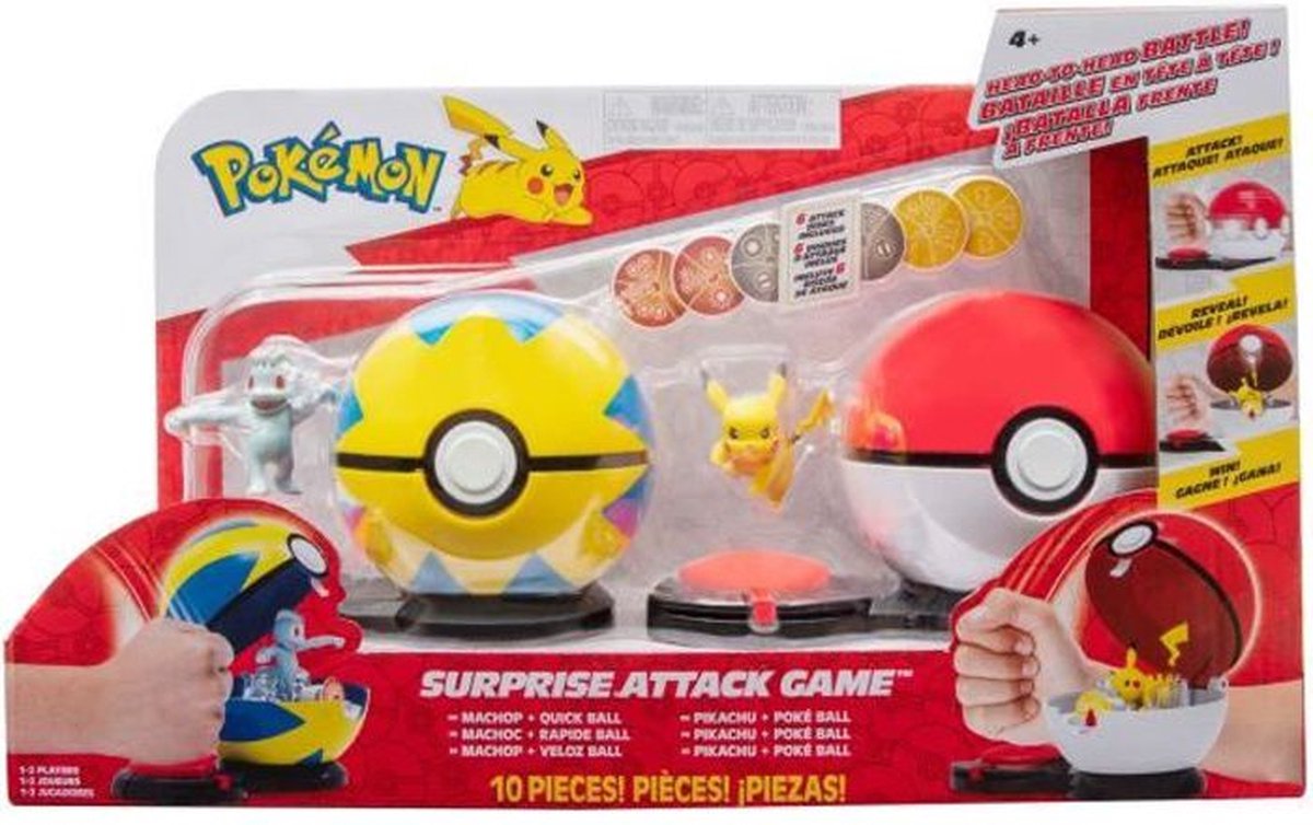 Bandai Pokemon Poké Ball Surprise Attack
