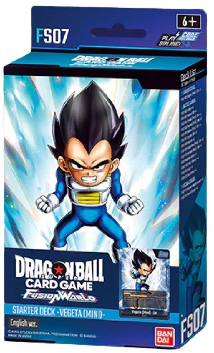 Dragon Ball SCG Fusion World FS07 Starter Deck Vegeta (Mini)
