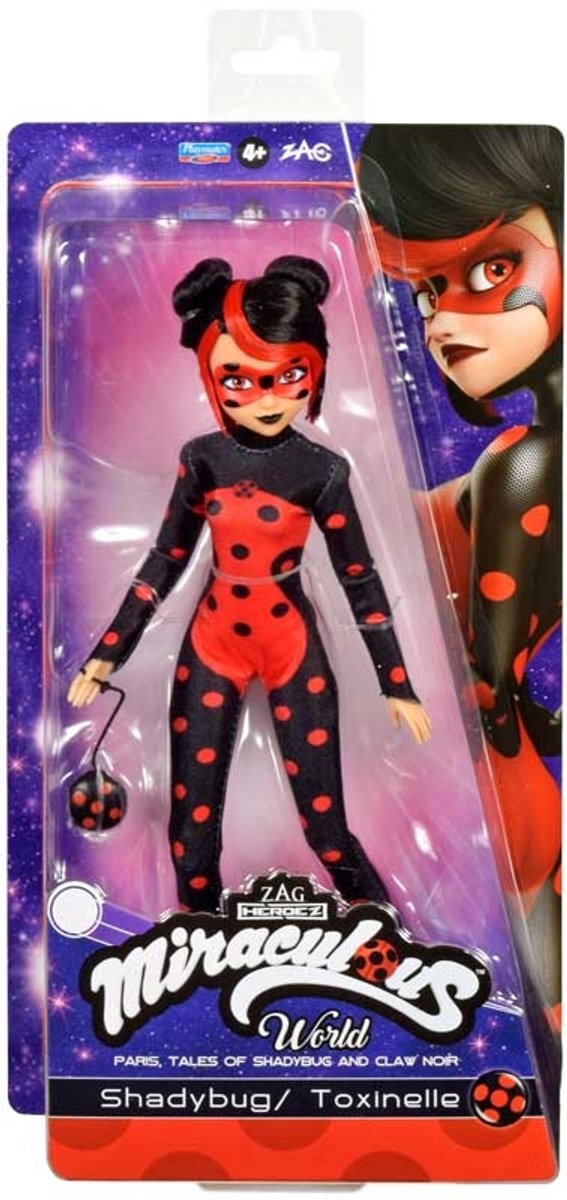 MIRACULOUS 26CM FASHION DOLL SHADYBUG.