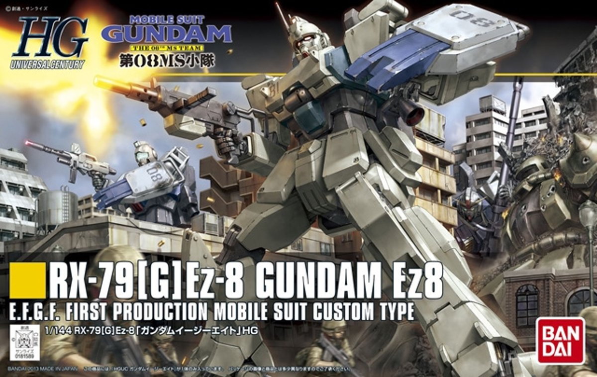 RX-79(G)Ez-8 Gundam Ez8 HGUC 1/144 - Gundam Bandai Gunpla