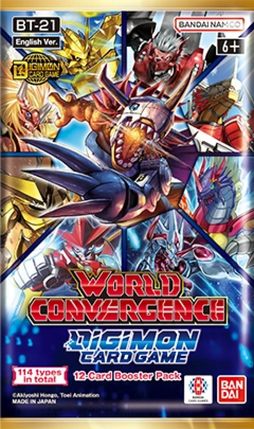 Digimon TCG BT-21: World Convergence Booster
