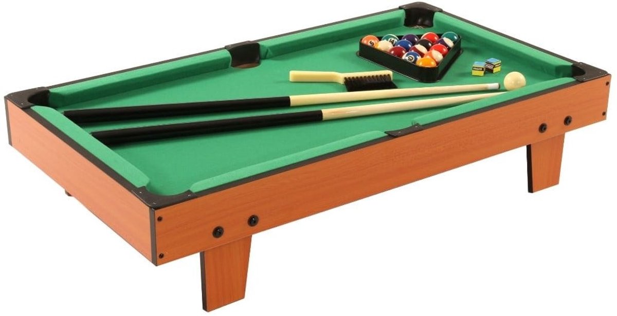 Bandito Mini Biljart - Mini Pooltafel - Bruin