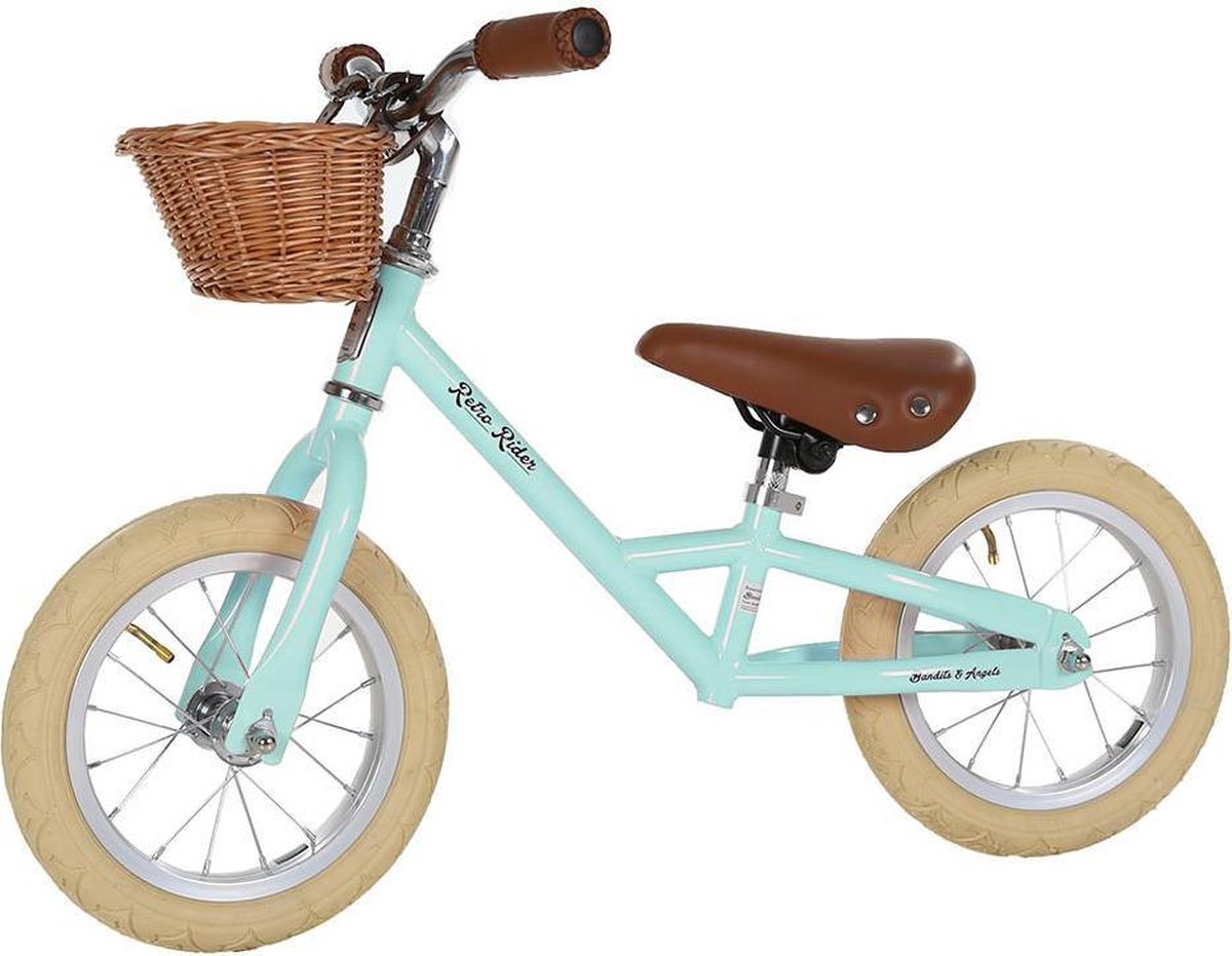   Retro Rider mint met mandje
