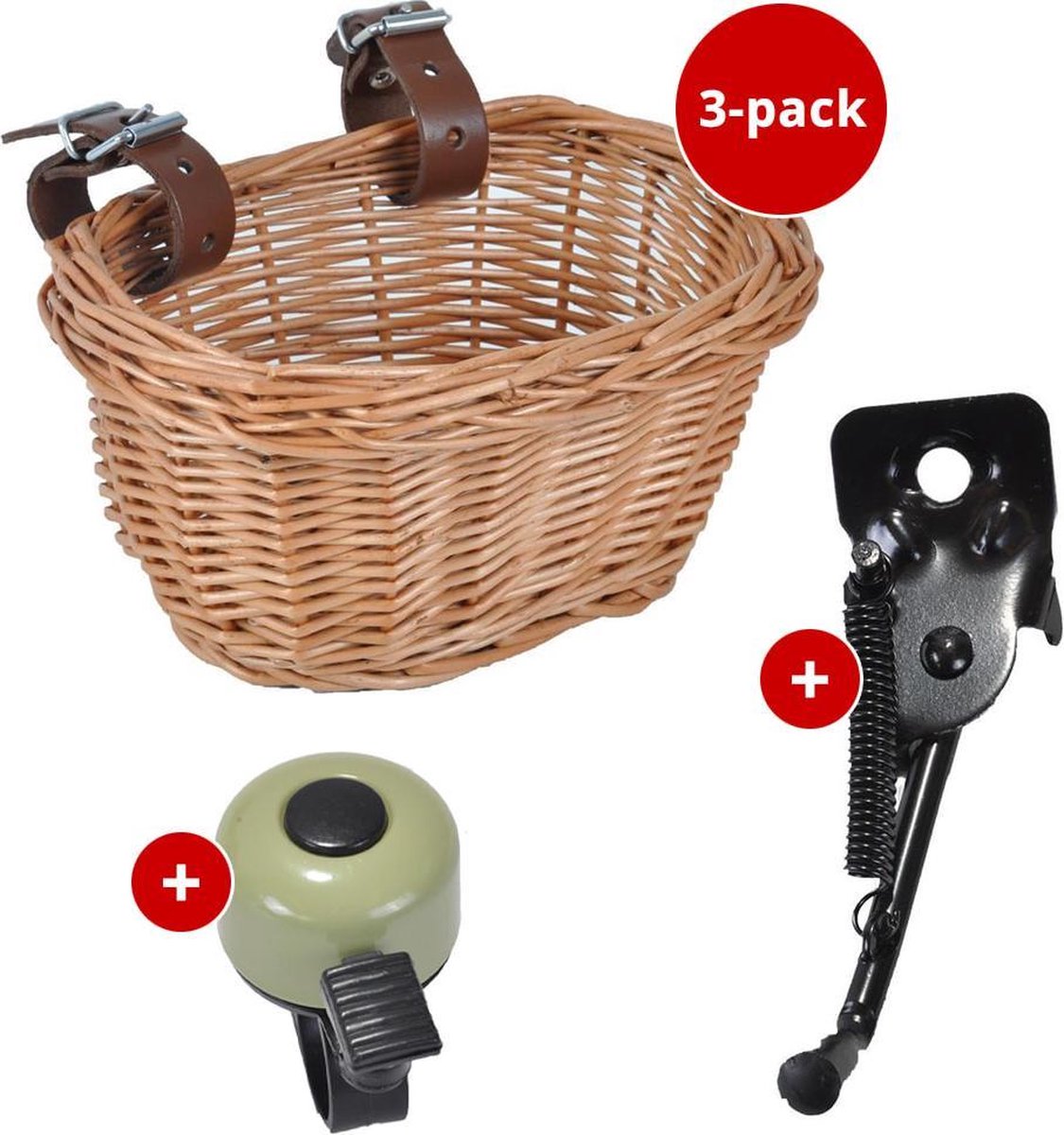   loopfiets voordeelpakket Starter retro groen