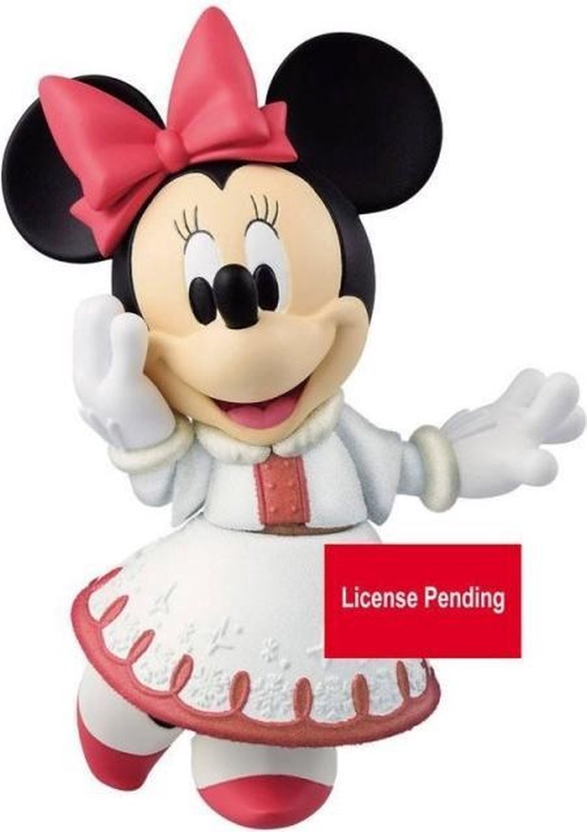 Disney Characters - Fluffy Puffy - Mickey&Minnie Minnie10cm