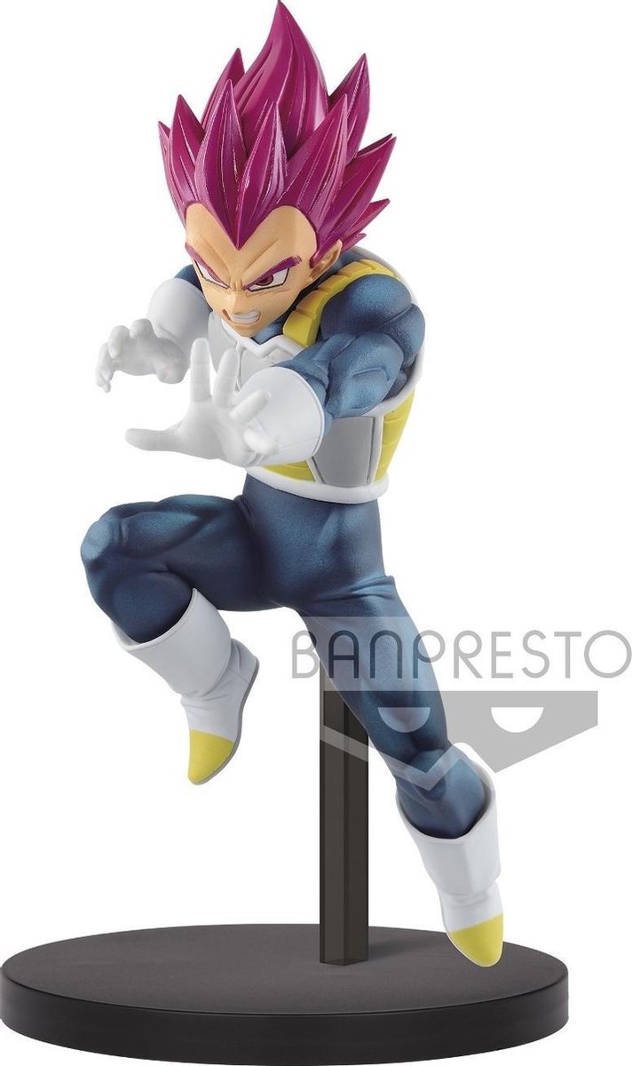 Dragon Ball Super: Chosenshiretsuden II Vol. 3 - Super Saiyan God Vegeta Figure