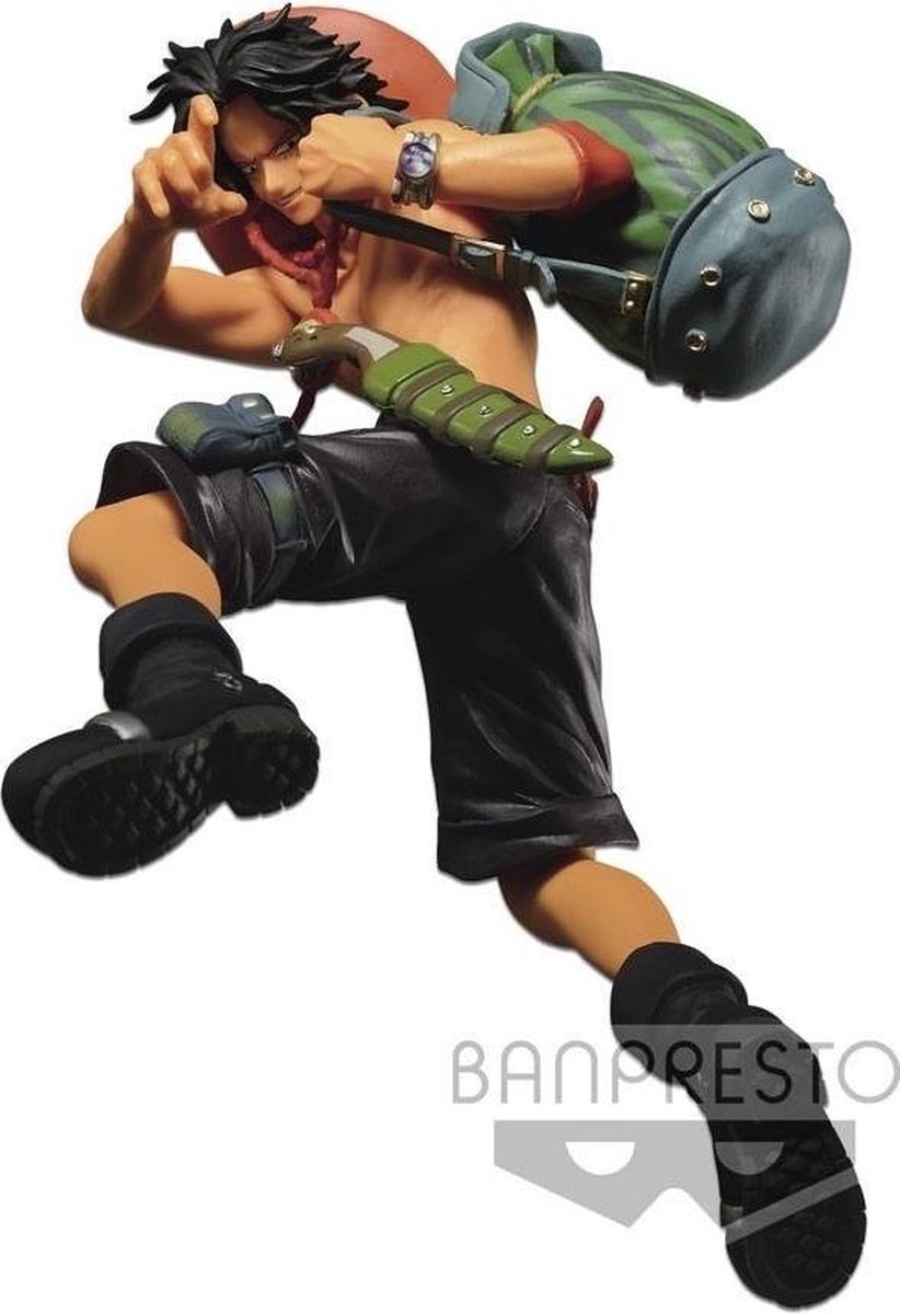 One Piece - SCultures Banpresto Colosseum 4 Vol.7 Ace Figure 9cm