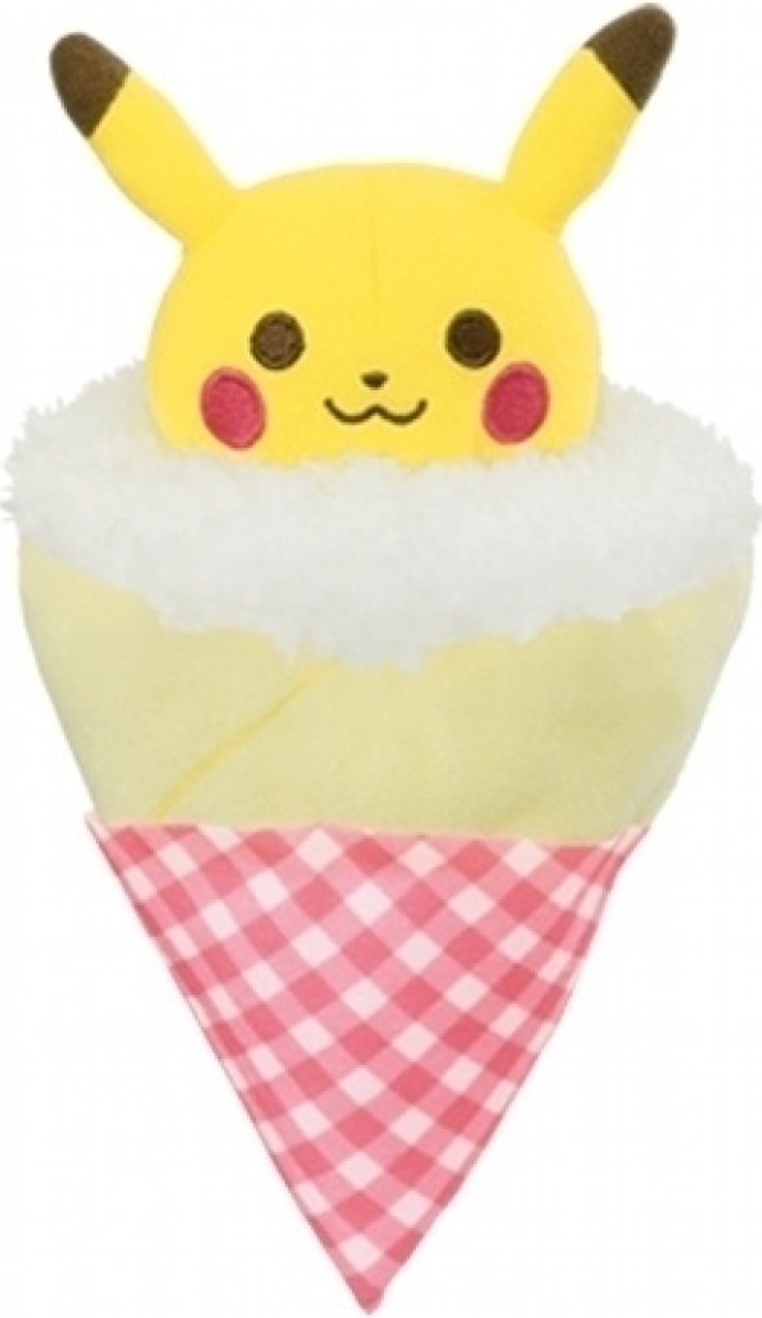 Pokemon Pluche - Tea Party Pikachu Crepe