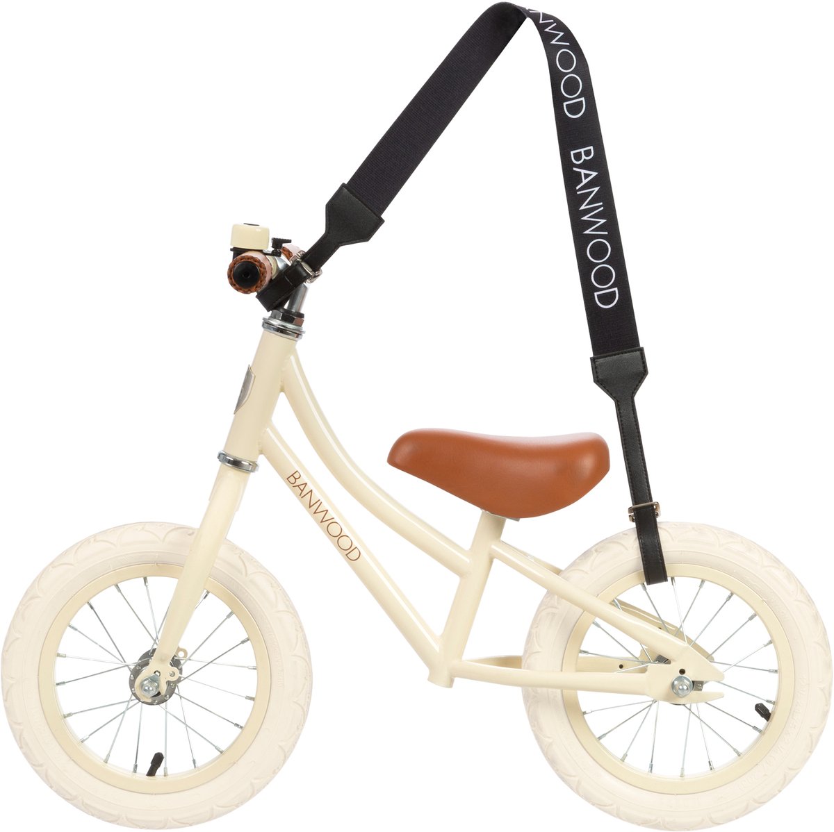 Banwood - Draagriem - Carry Strap - Zwart - kinderfiets / kinderstep drager