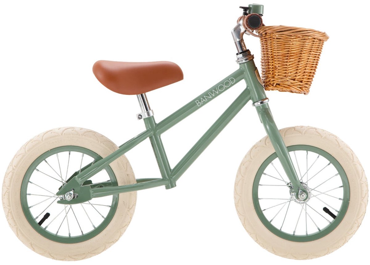 Banwood - balance bike first go - loopfiets - Forest - groen