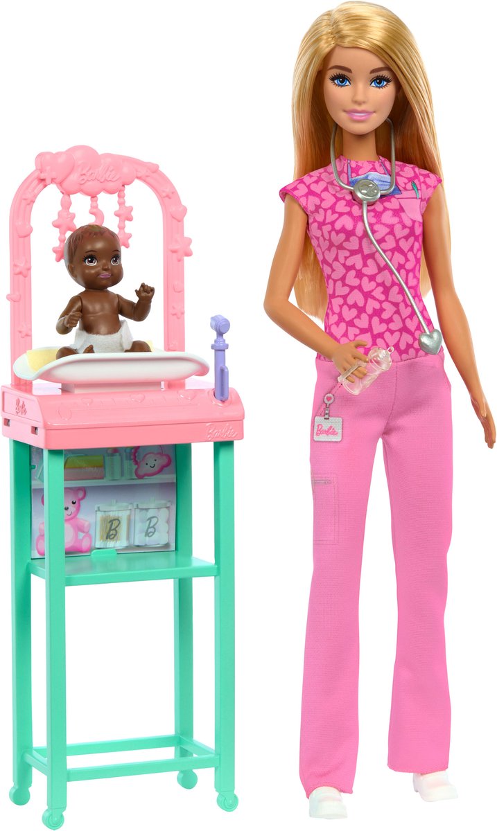 Barbie Careers Babydokterspop - Barbiepop