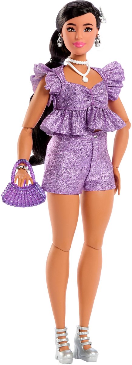 Barbie Deluxe Stijl Pop - Metallic Paars