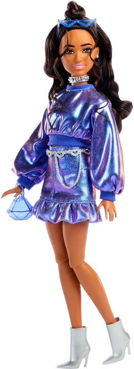 Barbie Deluxe Stijl Pop - Metallic blauw
