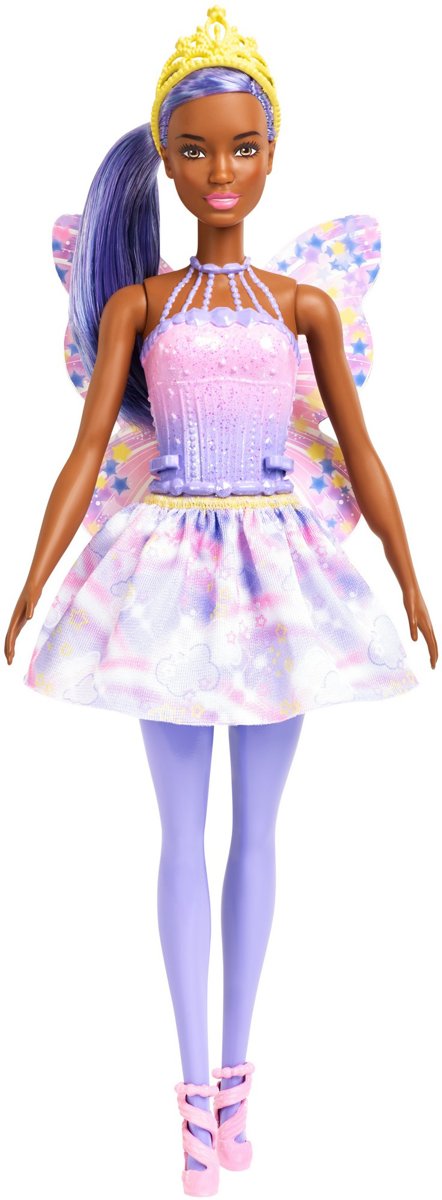 Barbie Dreamtopia Fee Paars - Barbiepop