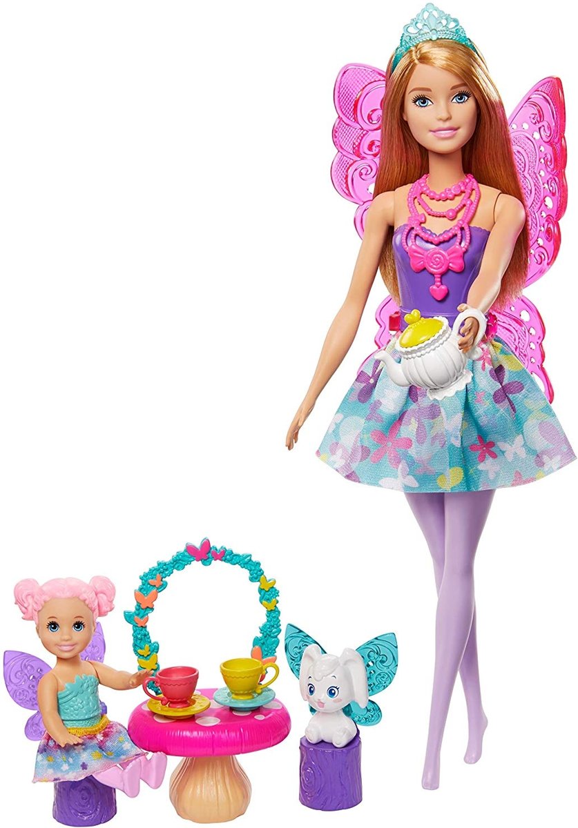 Barbie Dreamtopia Speelset Fee - Theekransje