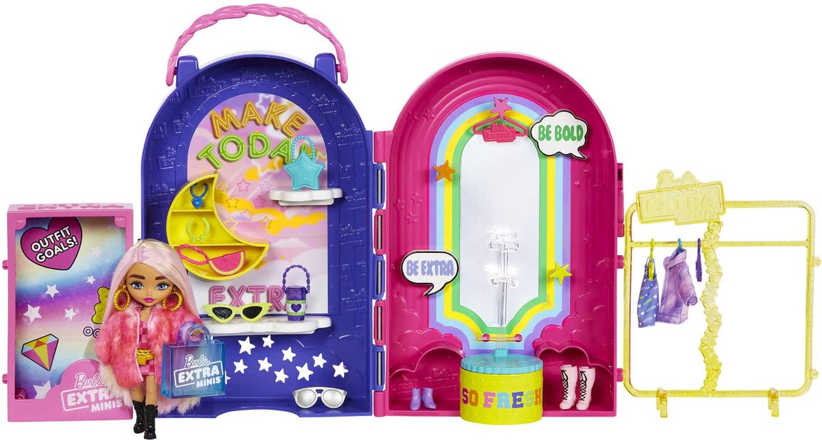 Barbie Extra Minis Boetiek - Speelfigurenset