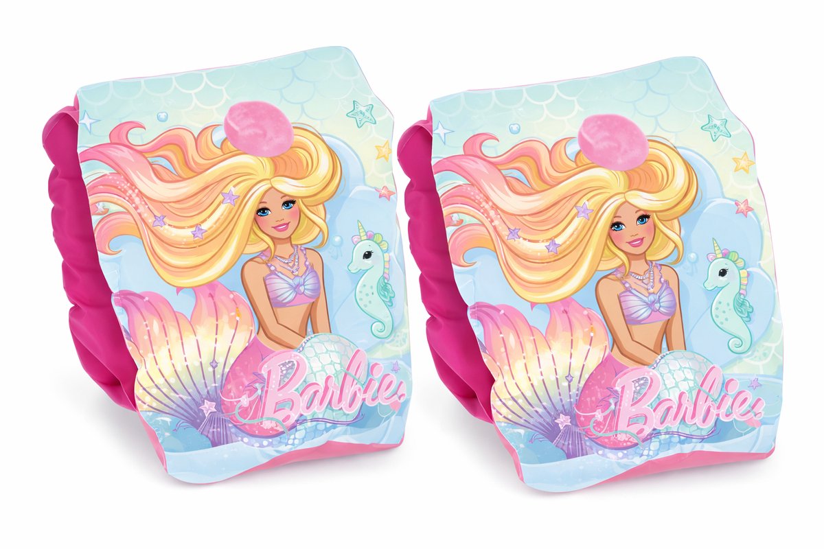 Barbie Mermaid zwembandjes - Zeemeermin bandjes voor kinderen - 3-6 jaar - Arm floaties - Peuters en kleuters - Zwemvleugels - Roze