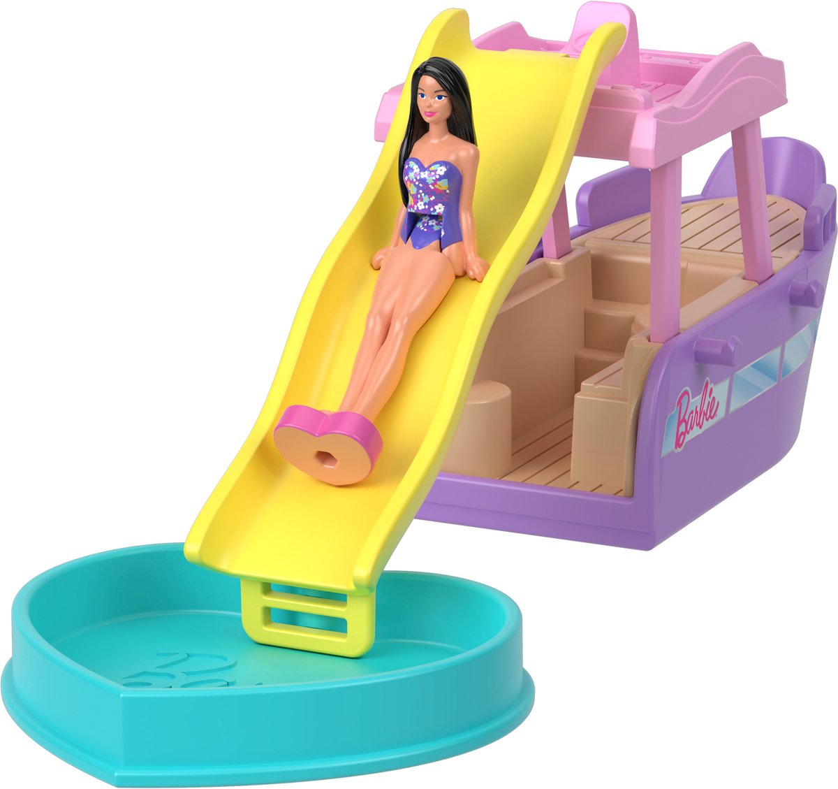 Barbie Mini BarbieLand - Boot met Barbiepop