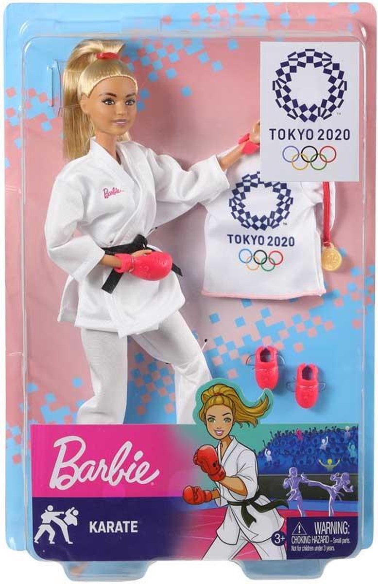 Barbie Olympische Spelen Karate - Barbiepop