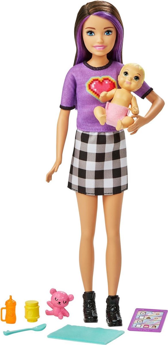 Barbie Skipper Babysitter Speelset - Skipper & Baby