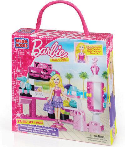 Mega Bloks Barbie Build n Style Speelset