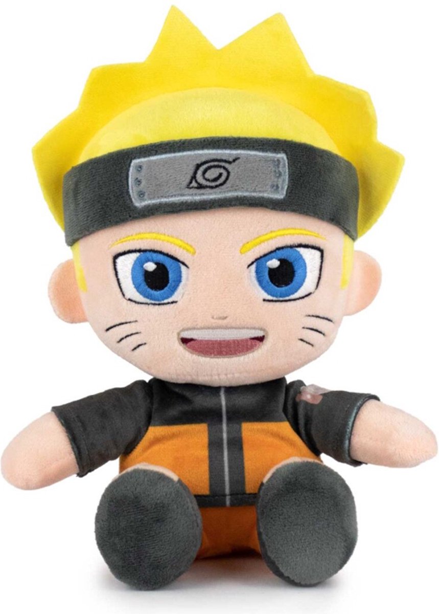 Naruto Shippuden - Naruto Uzumaki Impulse Zittend - Pluche 29cm