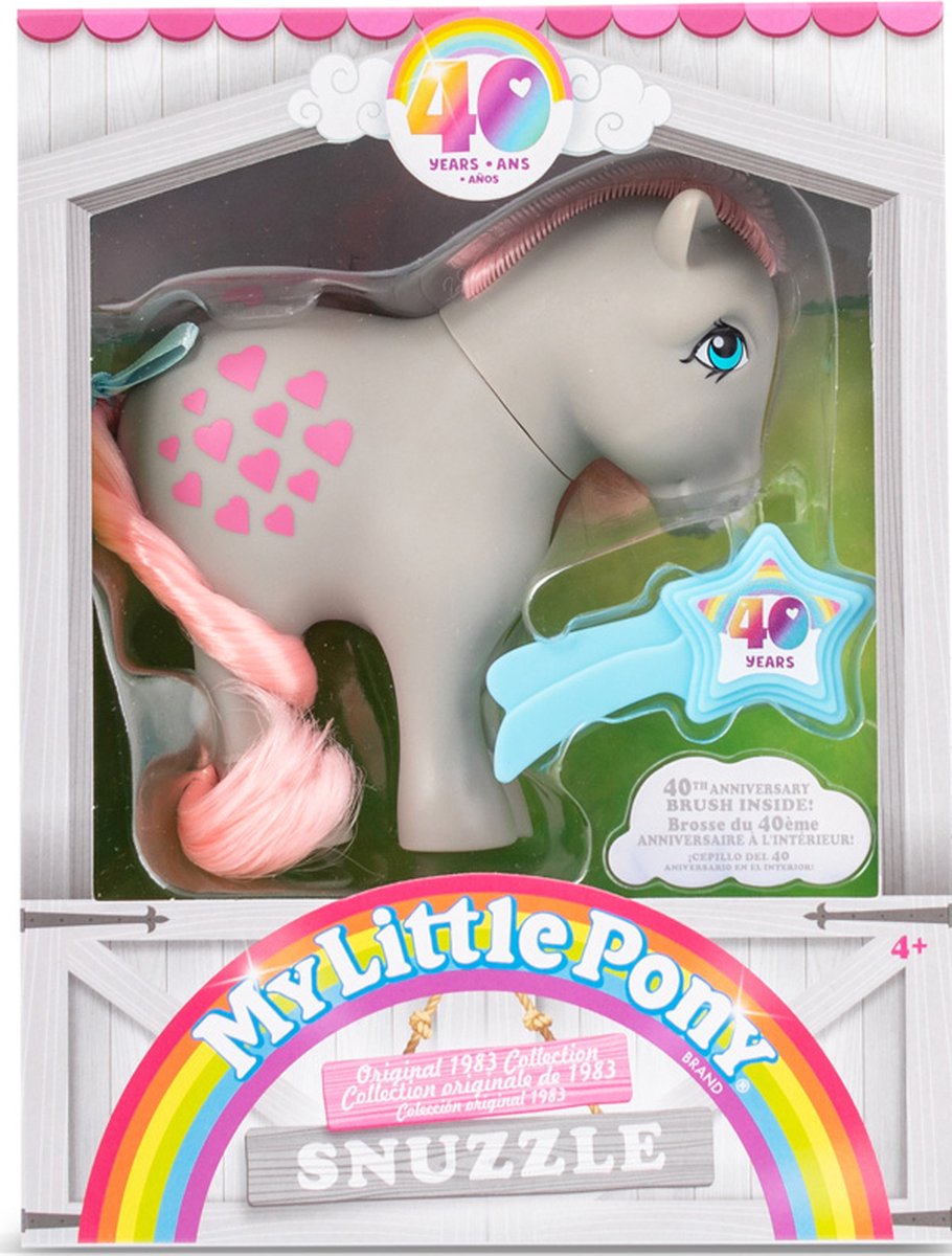 Basic Fun My Little Pony jubileum speelfiguur Snuzzle 40 jaar.