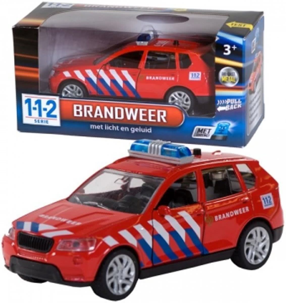112 Brandw.Auto+licht/gel.1:43