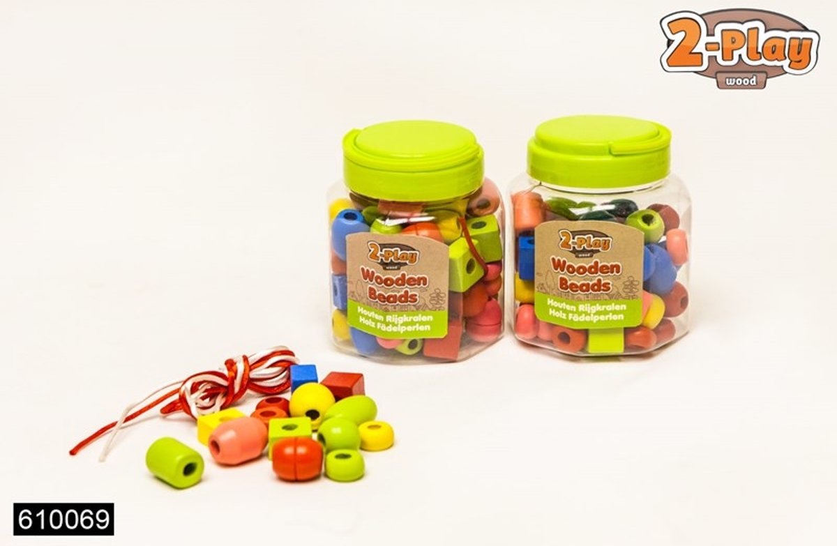 houten kralen 72-dlg