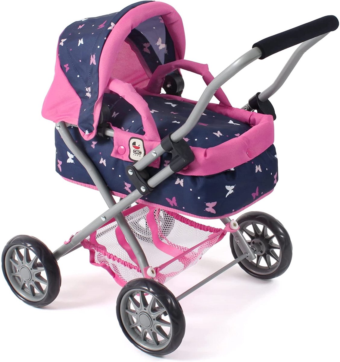   - Kleine   Smarty - Vlinders Navy Roze