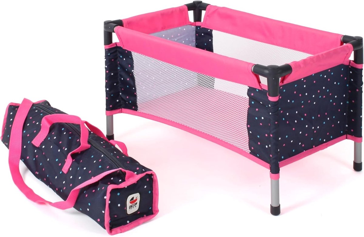   - Poppen Reisbedje - Confetti Pink