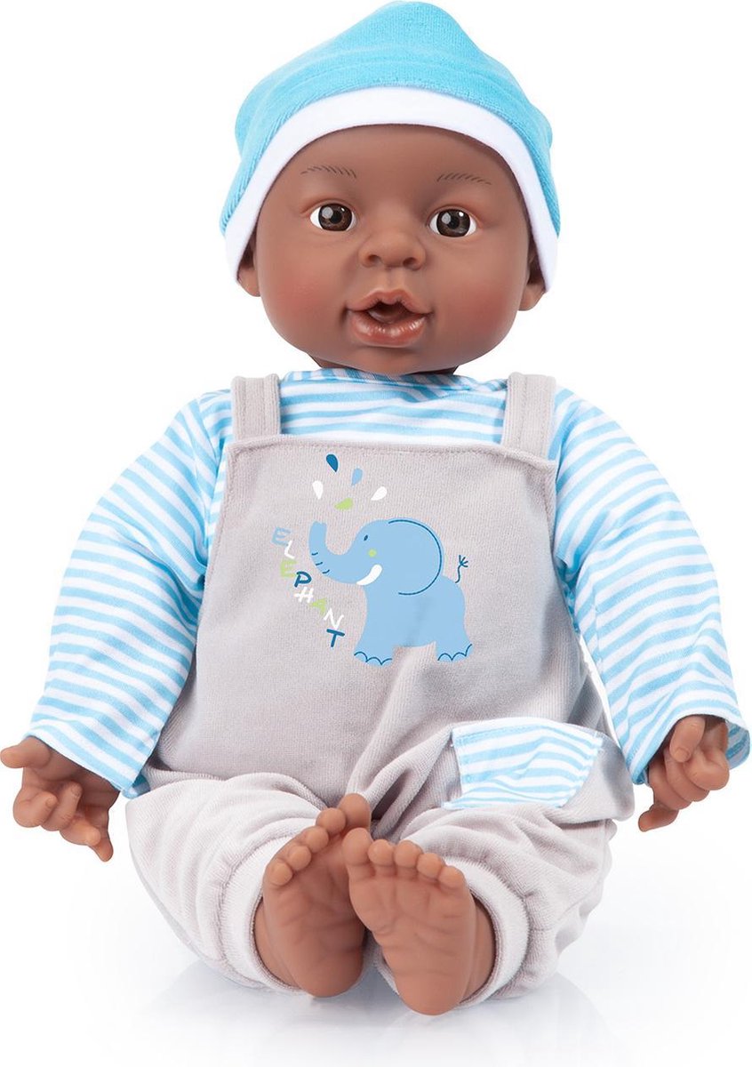 Bayer Baby Babypop Brooky Jongen 40cm Maakt 12 Geluiden