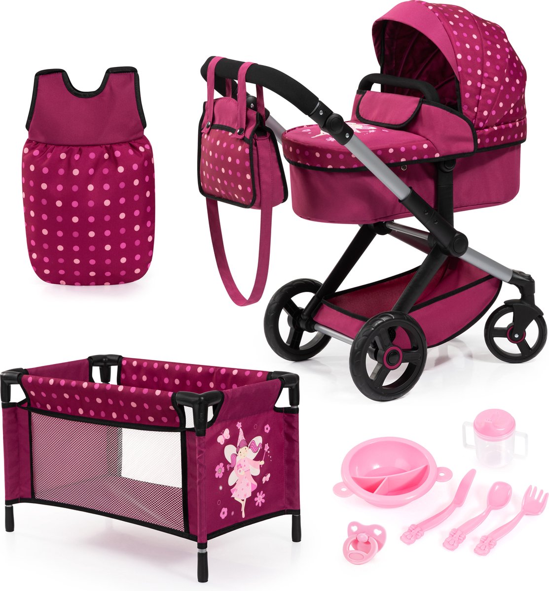 Bayer Design - Xeo Mega Set combi poppenwagen