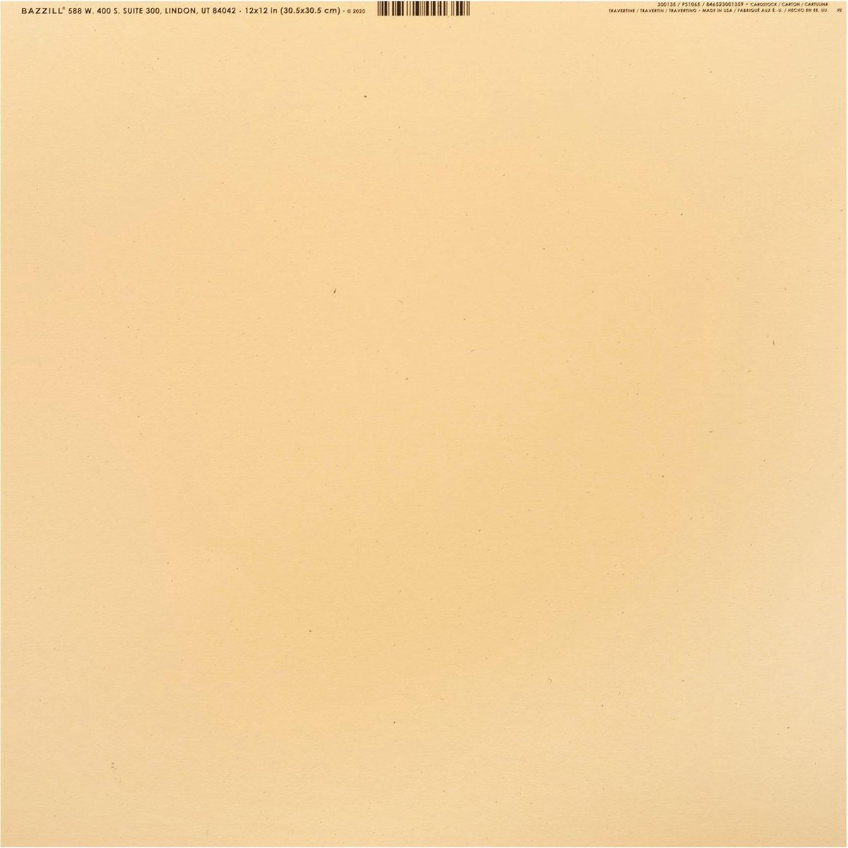 Bazzill - Speckle Cardstock 30.5x30.5cm Travertine