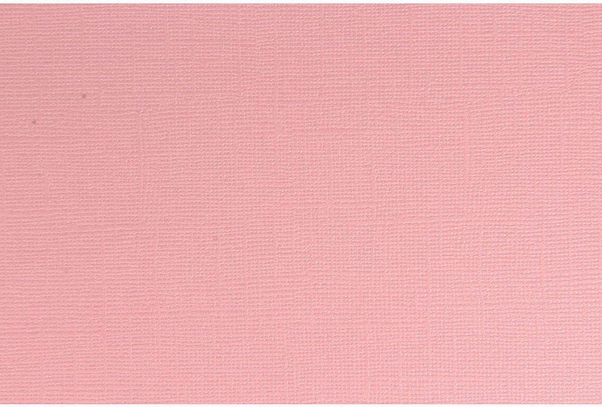 Vel glans effect in thé pink - 30x30 cm - Bazzill - 25 Vellen