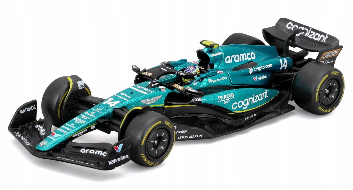 Bburago - Aston Martin AMR 23 - Fernando Alonso - 2023 LUXE - 1:43