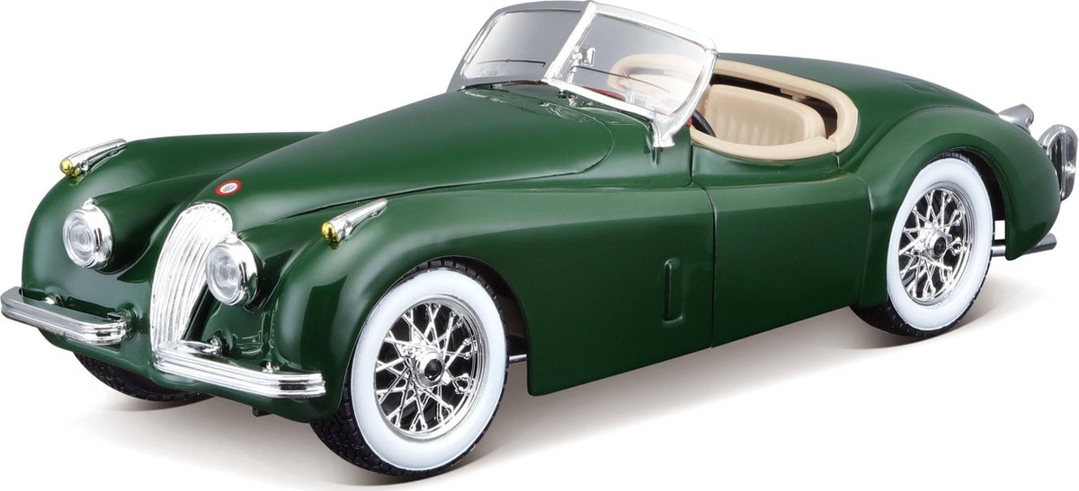 Bburago JAGUAR XK 120 CABRIO 1948 1:24 modelauto schaalmodel