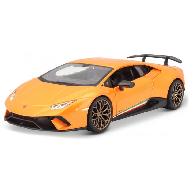 Bburago Lamborghini Huracán Performante 1:24 oranje