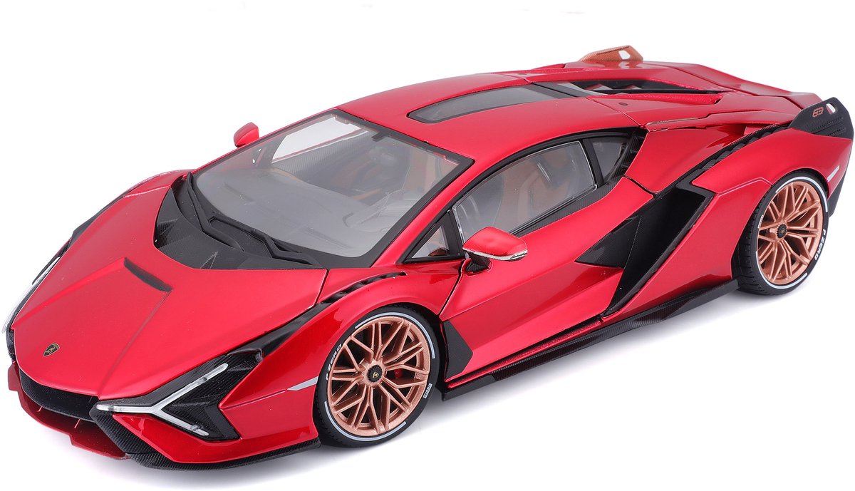 Bburago Lamborghini Sián Fkp 37 1:18 Auto Rood