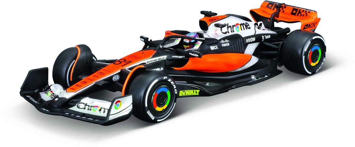 Bburago McLaren MCL60 - Oscar Piastri - British GP 2023 LUXE 1:43