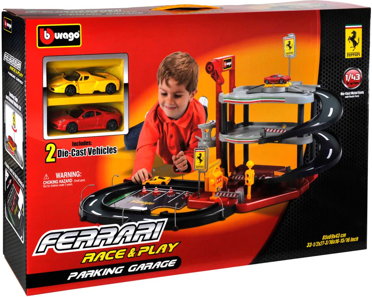 Ferrarri Parkeergarage met 2 autos