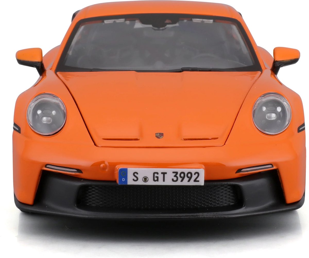 Porsche 911 GT3 modelauto 1:24 Oranje Bburago