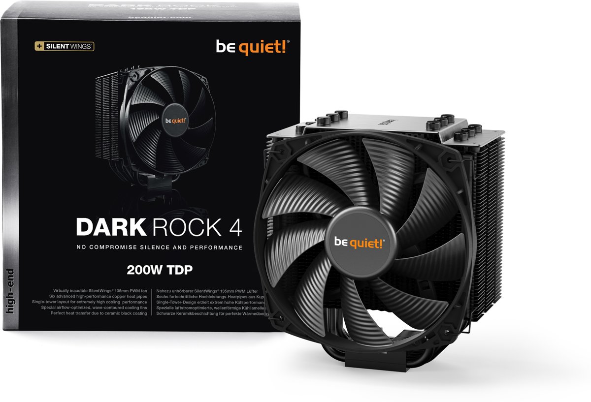 be quiet! CPU Cooler Dark Rock 4