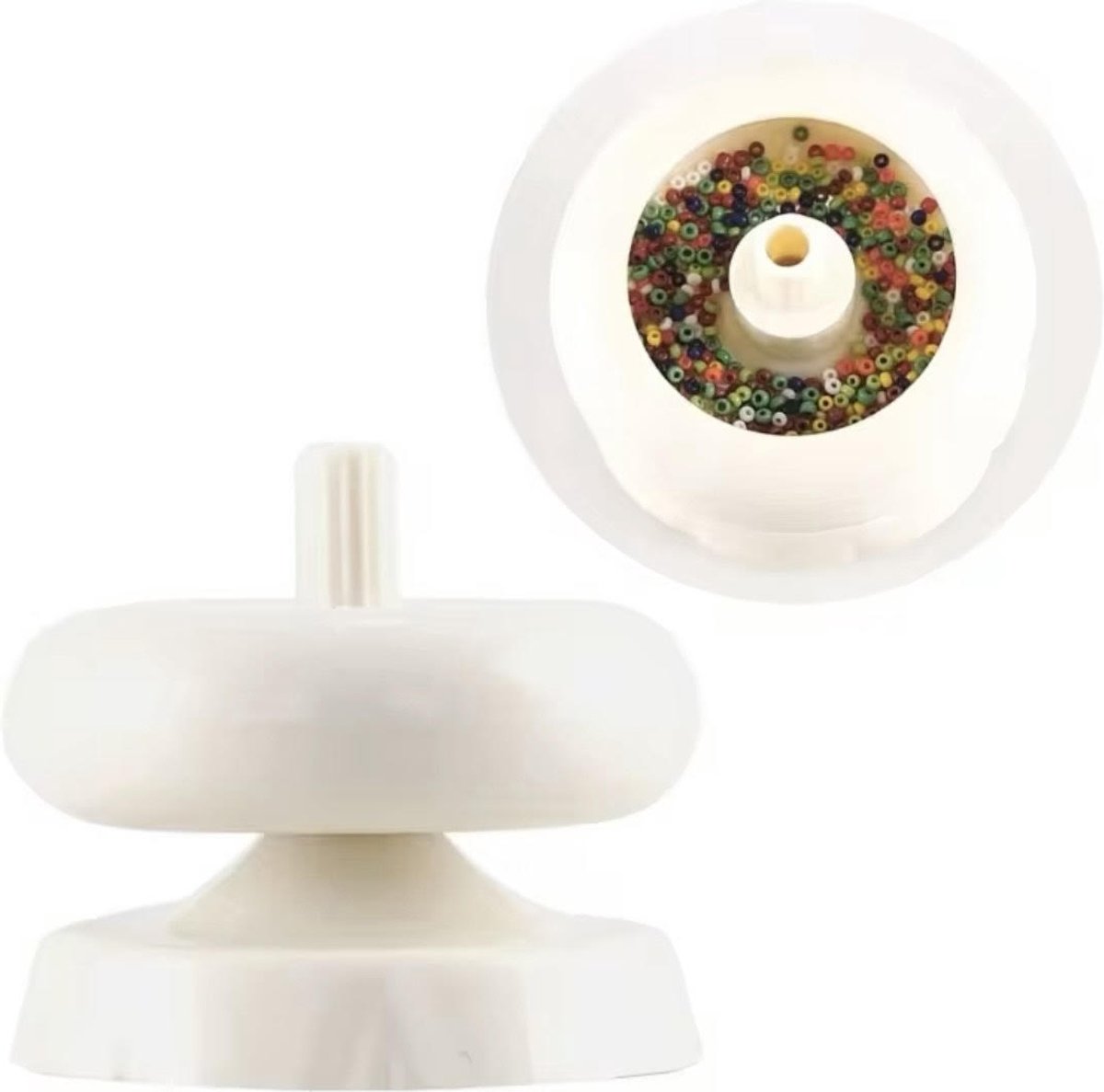 Kleine Kralen Spinner - Bead Spinner - Beadspinner - Kralenspinner - DIY - incl. Naald