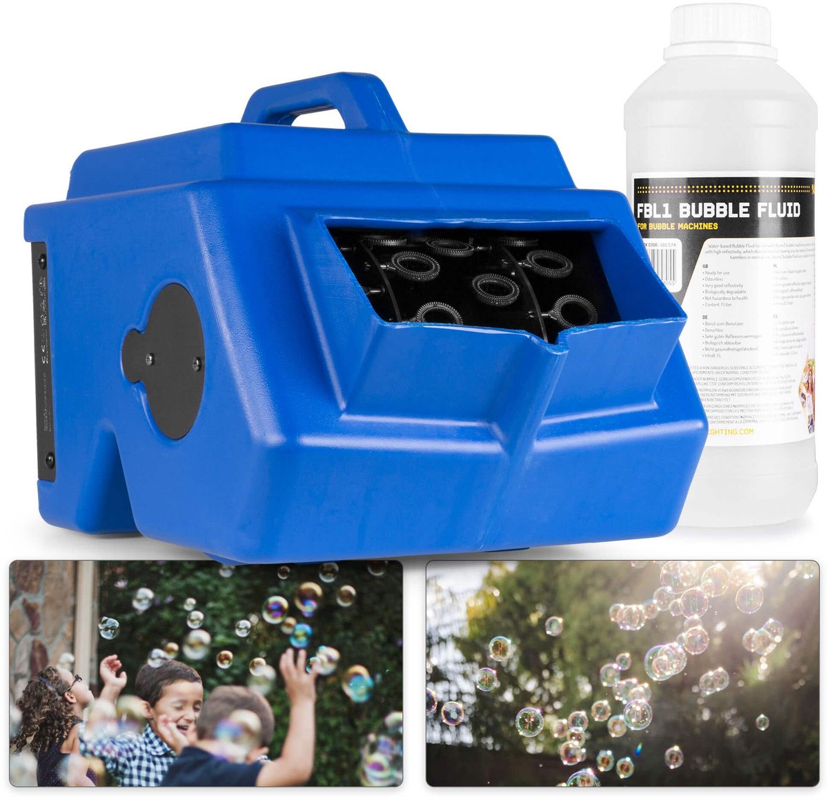   B1500   machine met 1 liter vloeistof - Inclusief afstandsbediening